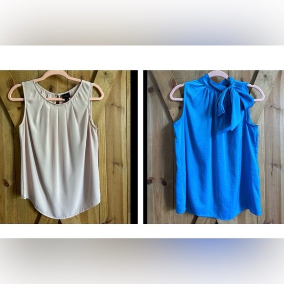 Bundle of Two Worthington Sleeveless Blouses - Picture 1 of 6